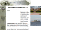 Desktop Screenshot of haunted-places-to-go.com